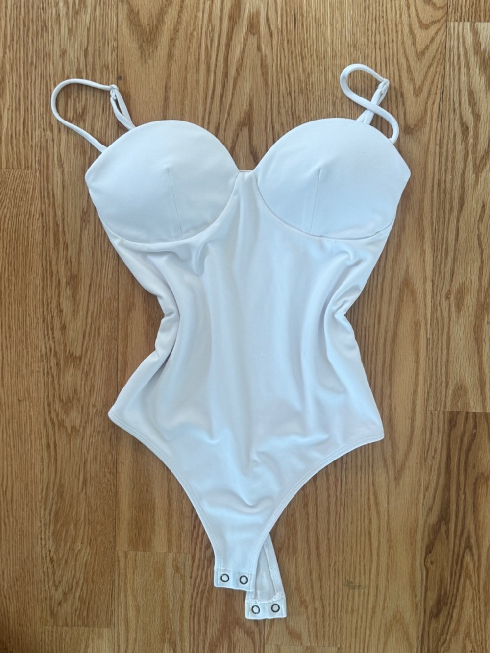 Express White Contour Body Suit Size XS